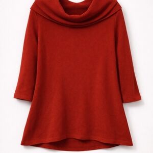Elegant Red Women's Sweater
